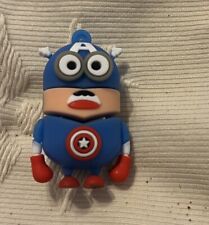 Unidad flash USB Minion Despicable Me Capitán América 8 GB segunda mano  Embacar hacia Argentina