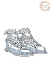 RRP€1495 GIUSEPPE ZANOTTI Leather Sandals US8 UK5 EU38 Rhinestones Made in Italy for sale  Shipping to South Africa