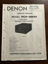 Denon model poa for sale  Hollywood