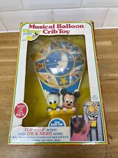 Vintage Disney Babies Musical Balloon Crib Cot Toy for sale  Shipping to South Africa