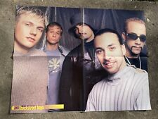 Pôster dois lados Backstreet Boys BBMak 15x20 comprar usado  Enviando para Brazil