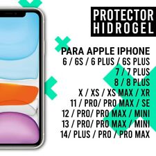Protector Pantalla Hidrogel iPhone 11 12 13 14 6 6S 7 8 X XS XR SE PRO MAX PLUS segunda mano  Dénia