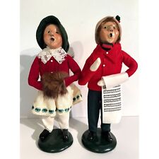 Vintage Byers Choice The Christmas Carolers Kids Boy Girl 1988 for sale  Shipping to South Africa