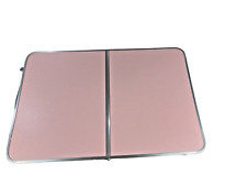 Mesa dobrável para laptop, bandeja portátil para servir café da manhã, mesa de piquenique - rosa comprar usado  Enviando para Brazil