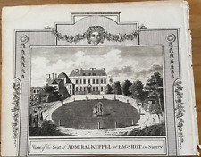 Antique print bagshot for sale  LLANELLI