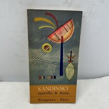 Kandinsky aquarelles dessins usato  Roma