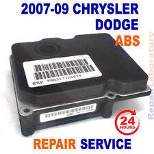 ⭐SERVIÇO DE REPARO⭐ 2007-09 Dodge, Chrysler ABS módulo de controle de bomba antibloqueio comprar usado  Enviando para Brazil