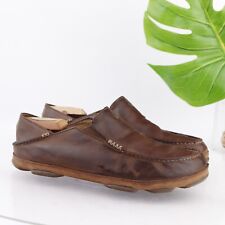 Zapatillas convertibles de cuero marrón Olukai para hombre talla 9,5 segunda mano  Embacar hacia Argentina