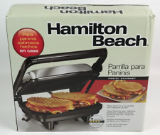 Usado, Sanduicheira Hamilton Beach Panini Press Gourmet Modelo # 25460Z - Nova Caixa Aberta comprar usado  Enviando para Brazil