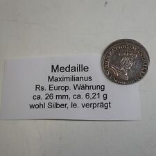 Maximilianus silver medal for sale  Shipping to Ireland