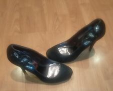 Black gardenia shoes for sale  ROMFORD