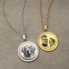 Personalized photo necklace for sale  Shipping to United Kingdom