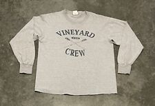 Men’s Lee Vineyard Crew USA Rowing Long Sleeve Pullover Shirt Large for sale  Shipping to South Africa