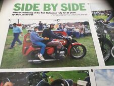 Watsonian sidecar rally for sale  BRIGHTON