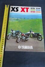 Brochure yamaha 750 usato  Santena