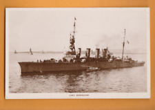 Envío Naval - H.M.S Birmingham - Crucero Ligero.   W.E. Postal de Mack. segunda mano  Embacar hacia Argentina