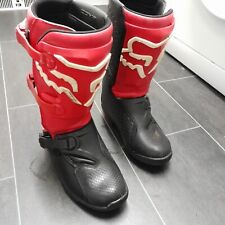 Fox motocross boots for sale  BRIGHOUSE