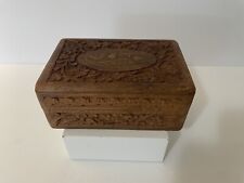 hand india box vintage carved for sale  Nashville