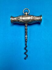 Antique silver corkscrew for sale  SALISBURY