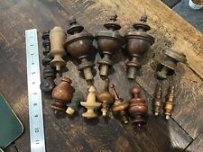 Wooden clock finials for sale  MAIDSTONE