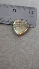 Used, Vintage Rolled Gold Heart Locket for sale  Shipping to South Africa