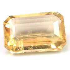 PROVOCATIVE NATURAL IMPERIAL ORANGE COLOR AFGHANISTAN HACKMANITE - EMERALD CUT for sale  Shipping to South Africa