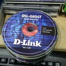 D-link DSL-G604T - Software CD-ROM 2004-Ver. 2.00 segunda mano  Embacar hacia Spain