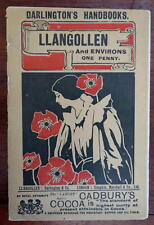 Guia de viagem Llangollen País de Gales 1898 Darlington & Co. livro turístico pictórico comprar usado  Enviando para Brazil