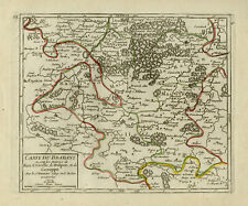 Antique map province d'occasion  Expédié en Belgium