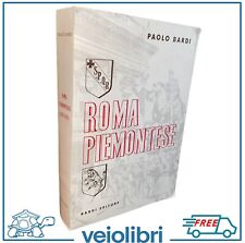Libro roma piemontese usato  Roma