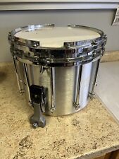 Used, Yamaha 14" SFZ Marching Band Snare Drum Brushed Silver Missing Bottom Hoop As Is for sale  Shipping to South Africa