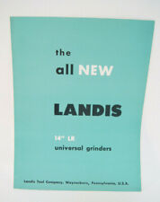 Landis universal grinders for sale  Rancho Cucamonga