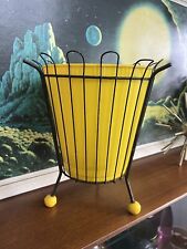Vintage Habitat Large Mid Century Yellow Atomic Sputnik Planter 1970’s Space Age for sale  Shipping to South Africa