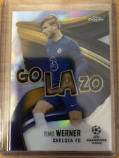 2020-21 Topps Chrome UEFA TIMO WERNER Golazo INSERT GOL-TW Chelsea FC, usado comprar usado  Enviando para Brazil