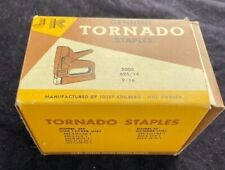 Usado, Vintage Jk Tornado Grampos contagem de 5000 Caixa Nova comprar usado  Enviando para Brazil