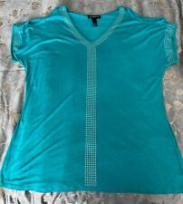 Inc womens teal for sale  Shipping to Ireland