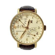 Reloj de cuarzo Timex Tx/Calendario perpetuo/Analógico/Cinturón de cuero/T3C202 segunda mano  Embacar hacia Argentina