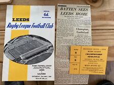 Rugby league leeds for sale  LICHFIELD