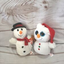 Beanie snowman plush for sale  Colchester