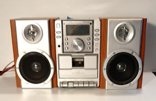 Rádio micro AM FM compacto SHARP XL-MP2, reprodutor de cassete e CD unidade combinada Hi-Fi. comprar usado  Enviando para Brazil