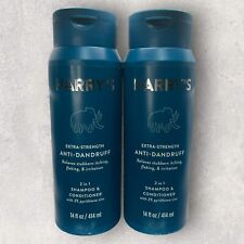 Used, 2 x Harry's Extra Strength Anti Dandruff 2n1 Shampoo Conditioner 2% Pyrithione Z for sale  Shipping to South Africa