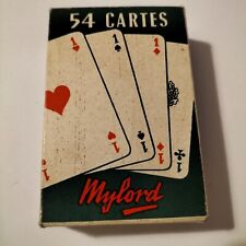 Jeu cartes vintage d'occasion  Chaumont