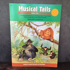 Musical Tails Partituras Livro de Canções 2 Solos Elementares Divertidos para Piano 1994 comprar usado  Enviando para Brazil