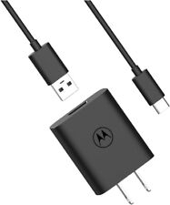 MOTOROLA 20W TURBO POWER FAST HOME CHARGER With 3 FT YPE-C USB CABLE for sale  Shipping to South Africa