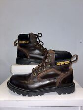 Caterpillar brown leather for sale  BALLYMENA