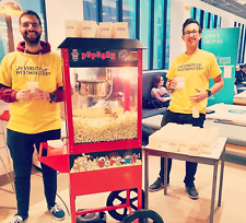 Red popcorn machine for sale  WEMBLEY