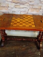 Antique chess table for sale  LUDLOW