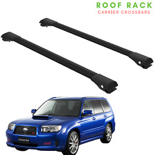 Compatível com Subaru Forester SG 2002-2008 Racks de teto nivelados CrossBars cor preta comprar usado  Enviando para Brazil