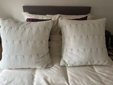 Feather scatter cushions for sale  ROMFORD