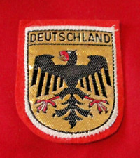 Usado, Tecidos vermelhos de feltro estampados Golden Country Alemanha 6cmx7 CM comprar usado  Enviando para Brazil